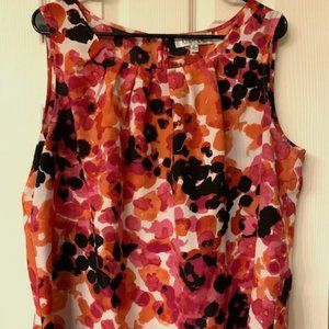 Kasper XL Sleeveless Career Blouse Like New